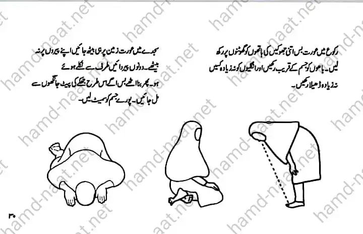 Namaz ka Tarika for woman